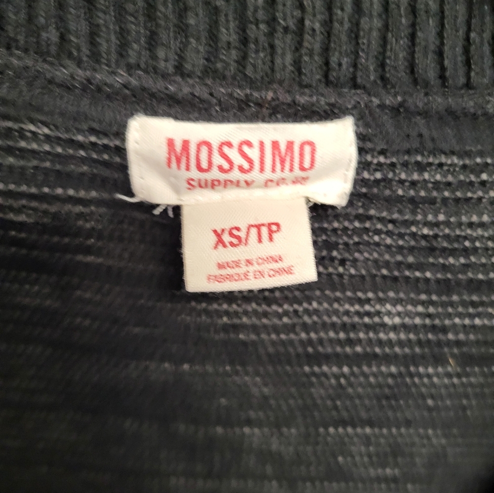 Mossimo Women's Short Sleeve Black Cardigan - Size XS - Picture 4 of 5